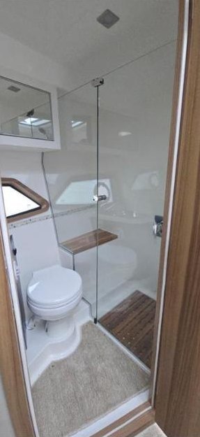 Banheiro com box da Focker 388